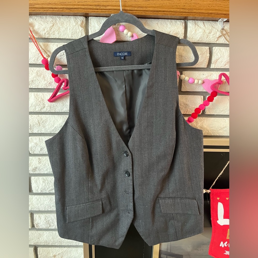 Grey Suit Vest
